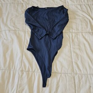 Zara Long Sleeve Bodysuit Size S